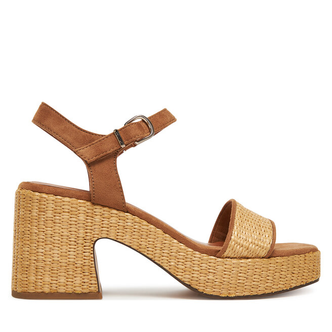 Espadryle Tamaris - Brązowy