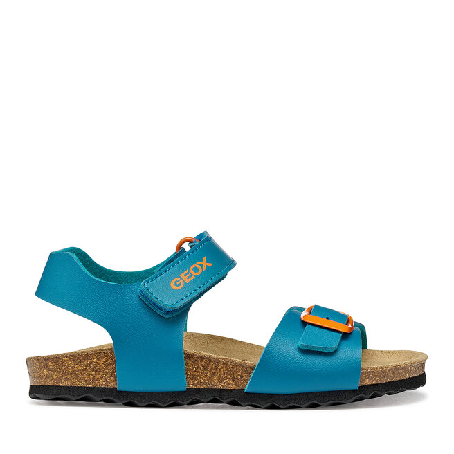 Sandały Geox J Ghita Boy J028LB 000BC C4D2T S Niebieski - chłopięce