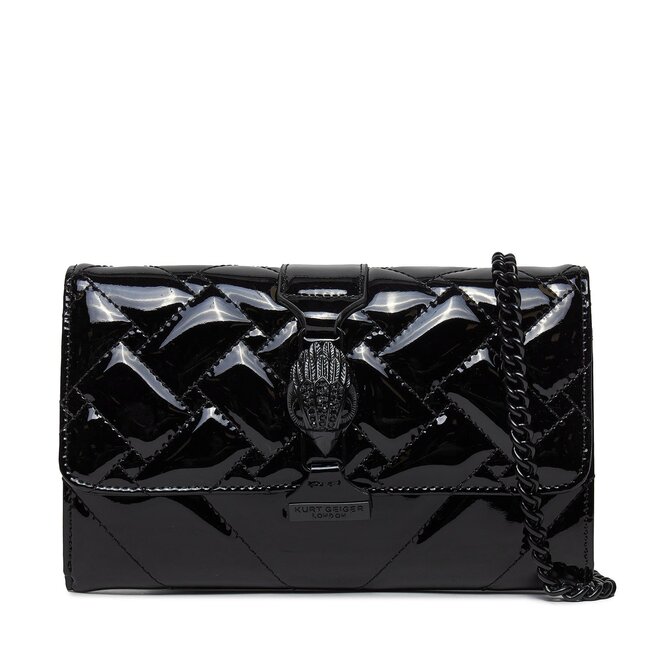 Kurt Geiger Geantă Kurt Geiger 690-Hampton Wallet On Chain 9961300309 Black