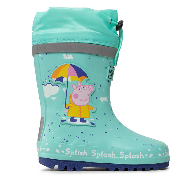 Regatta Gumáky Regatta Peppa Splash Welly RKF713 ArubaBlu Rain