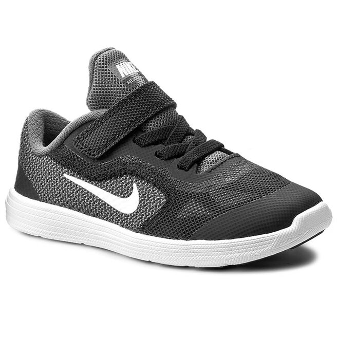 Crueldad Leyenda Cerdito Zapatos Nike Revolution 3 (TDV) 819415 001 Dark Grey/White/Black •  Www.zapatos.es