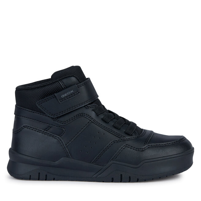 Sneakersy Geox J Perth Boy J367RF 0FE8V C9999 S Czarny - chłopięce