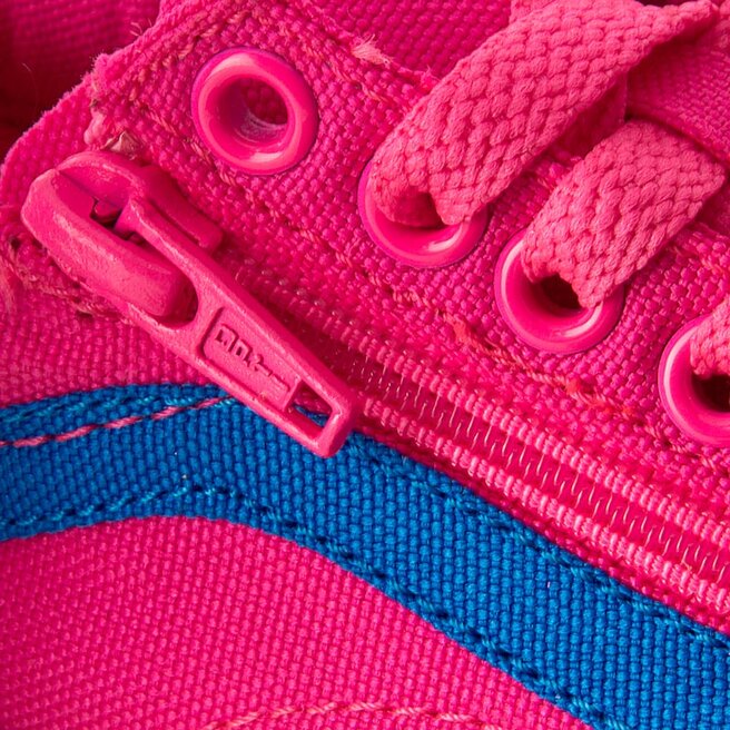 Vans old skool pink cheap zip