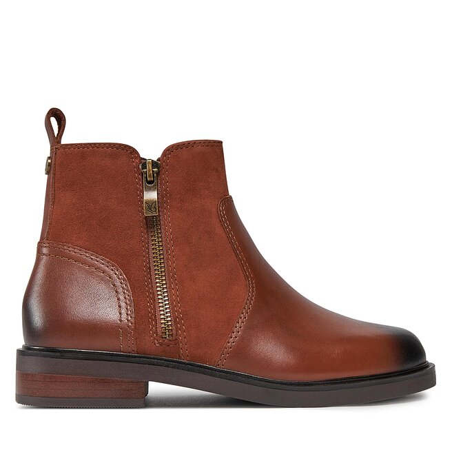 Bottines Caprice 9 25477 41 Cognac Comb 313 chaussures