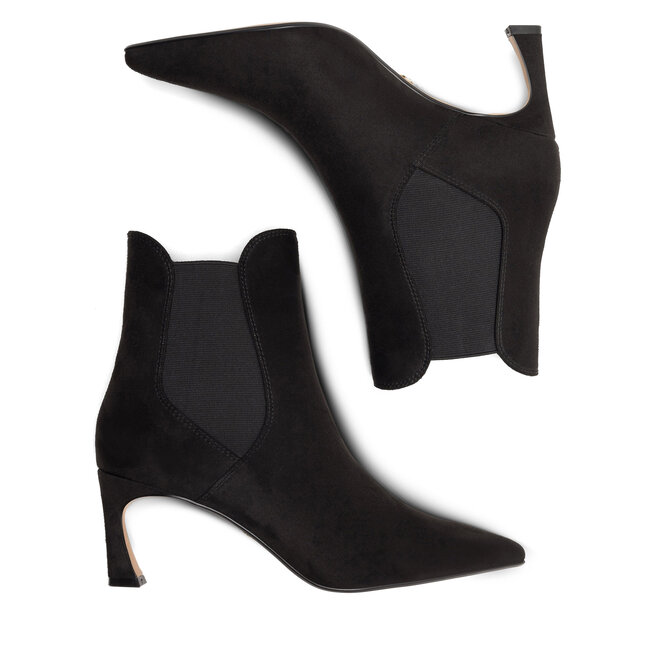 Nine West Polokozačky Nine West LATEEF JF2147-1 Černá