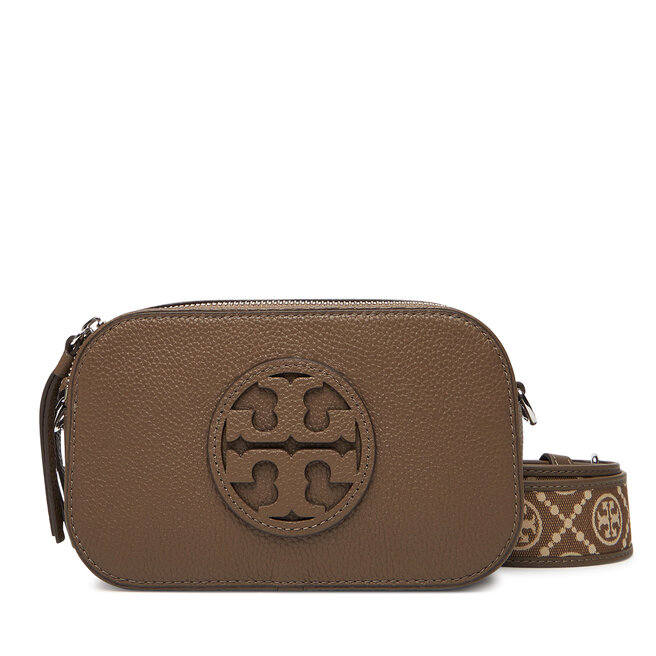Torebka Tory Burch Mini Miller Crossbody - Brązowy