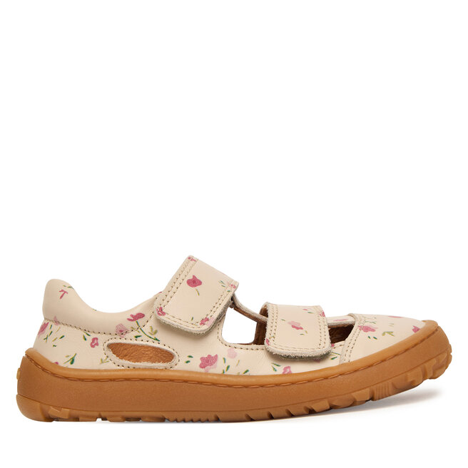 Sandały Froddo Barefoot Sandal G3150291-12 S Beżowy - dziewczęce