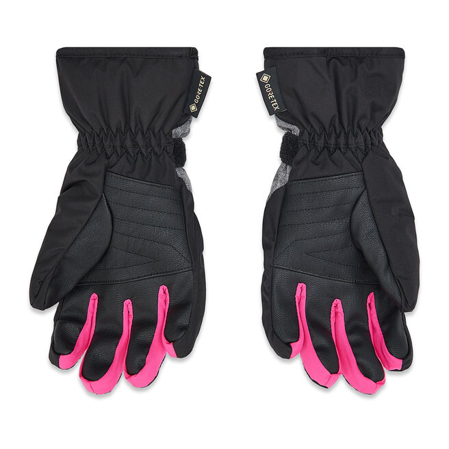 Gants de ski Reusch Flash 6261305 Blck Blck Melang Pink Glo 7771