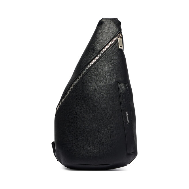 Saszetka Calvin Klein Raised Ns Sling LV04D3495G Czarny -