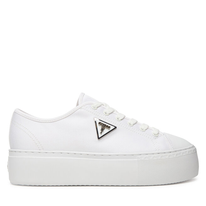 Trampki Guess FLJJZ3 FAB12 Biały - kobiece