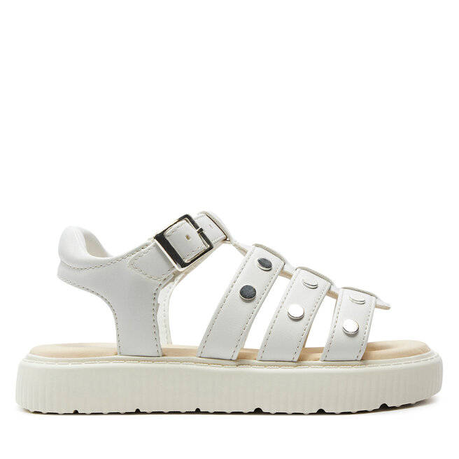 Sandały Geox J Sandal Kodette Gir J45DBG 000BC - S Biały