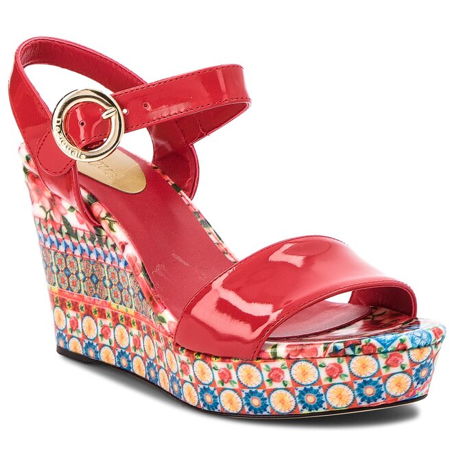 Sandali zeppa outlet desigual