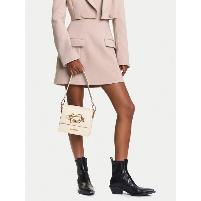 Torebka LOVE MOSCHINO JC4262PP0MKG0110 Écru -