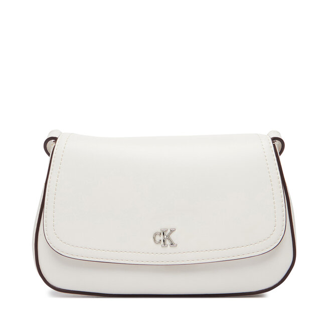 Torebka Calvin Klein Ck Flap Camera Bag LV04F3421G Biały -