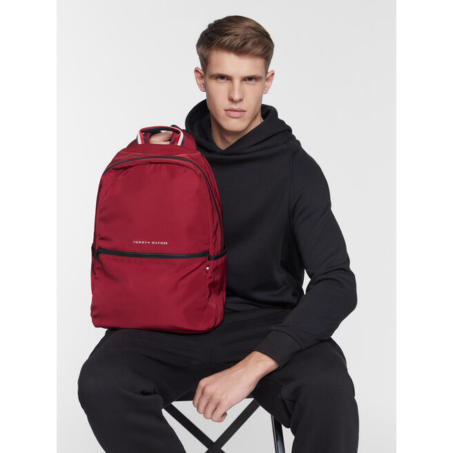 Mochila tommy sales hilfiger roja