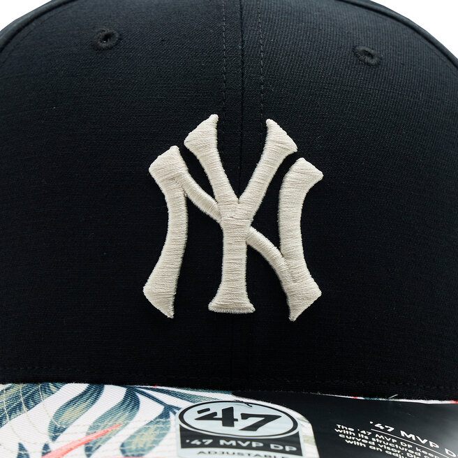 47 Brand Șapcă 47 Brand MLB New York Yankees Coastal Floral Snap 47 MVP DP B-CFLDP17GWP-BK Black