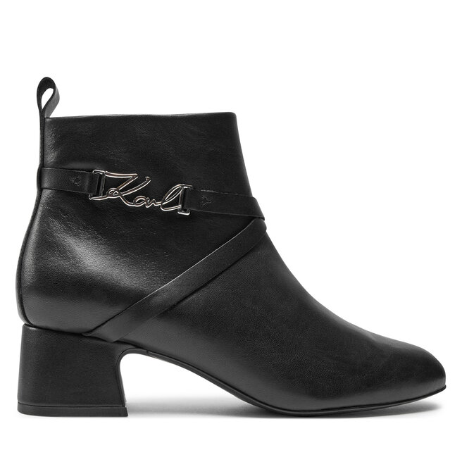 Botki KARL LAGERFELD - Czarny