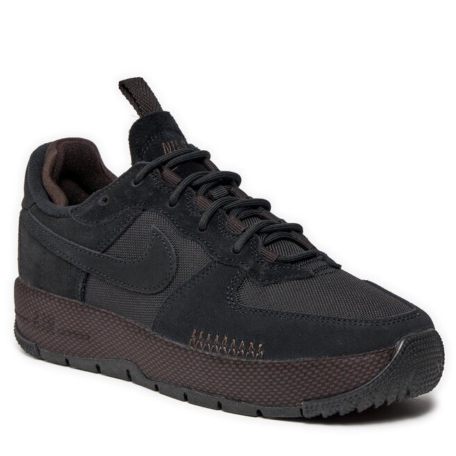 Nike Air Force 1 Wild FB2348 001 Black Black Velvet Brown