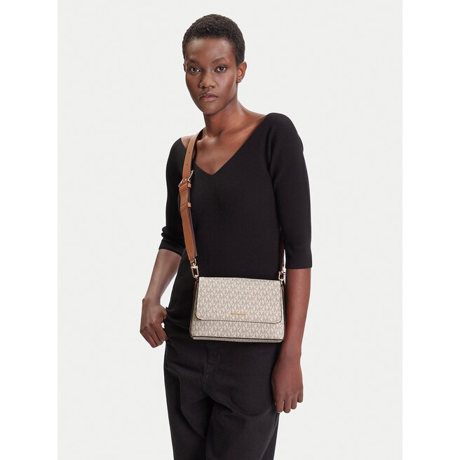 Torebka MICHAEL Michael Kors Nessa 30T5G8ZM1B Beżowy -