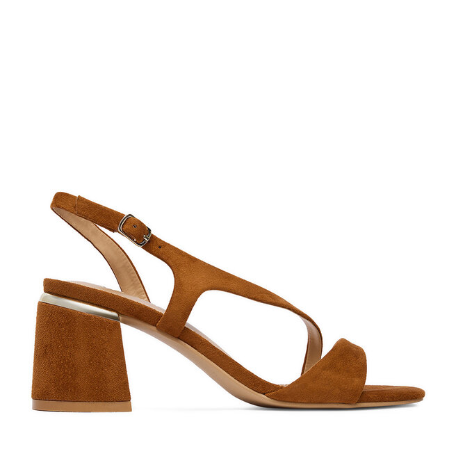 Sandały JENNY CEO-S4SH1816-01 Brązowy - kobiece