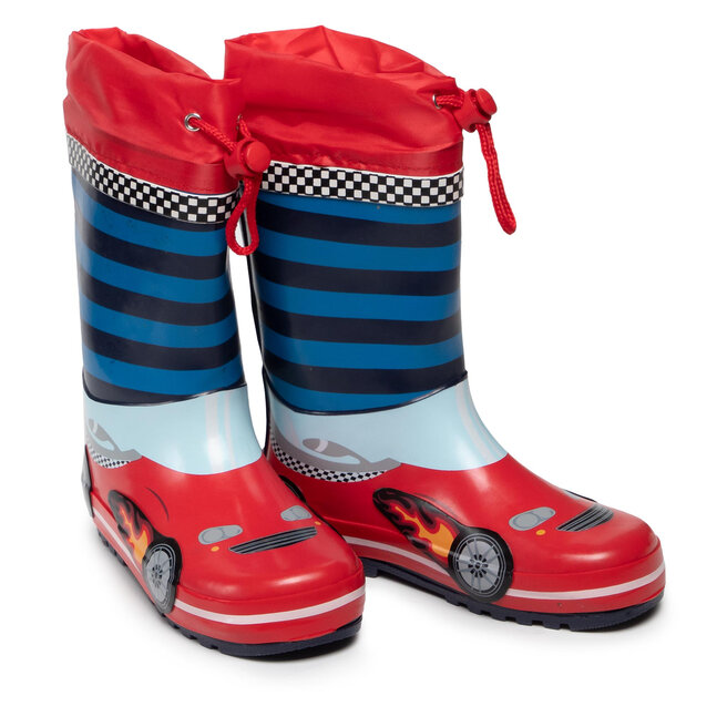 Playshoes Gumicsizma Playshoes 188702 S Rot/Blau 793
