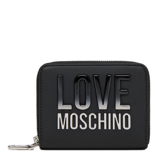 Duży Portfel Damski LOVE MOSCHINO - Czarny