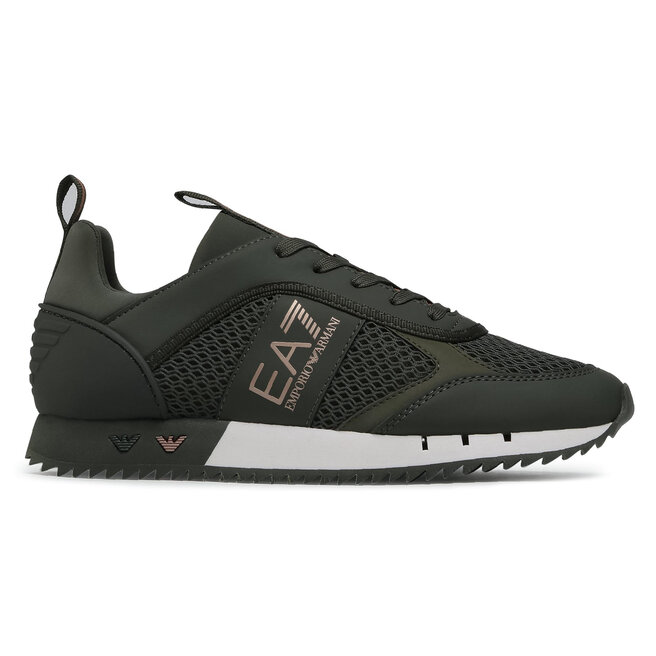 Снікерcи EA7 Emporio Armani X8X027 XK050 N439 Climbing Ivy/Bronze •  Eobuv.com.ua
