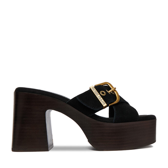 Klapki Guess Jeans CEO-JD421-3 Czarny -