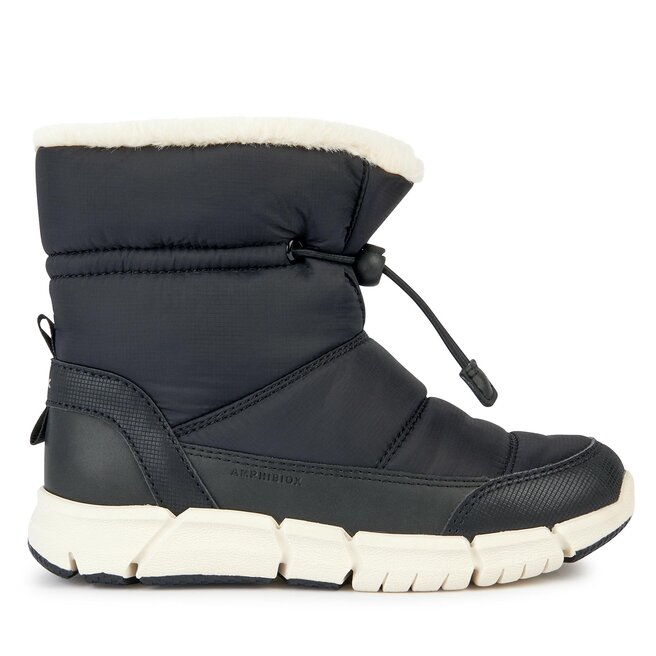 Śniegowce Geox J Flexyper Girl B Ab J36APB 0FUME - S Czarny