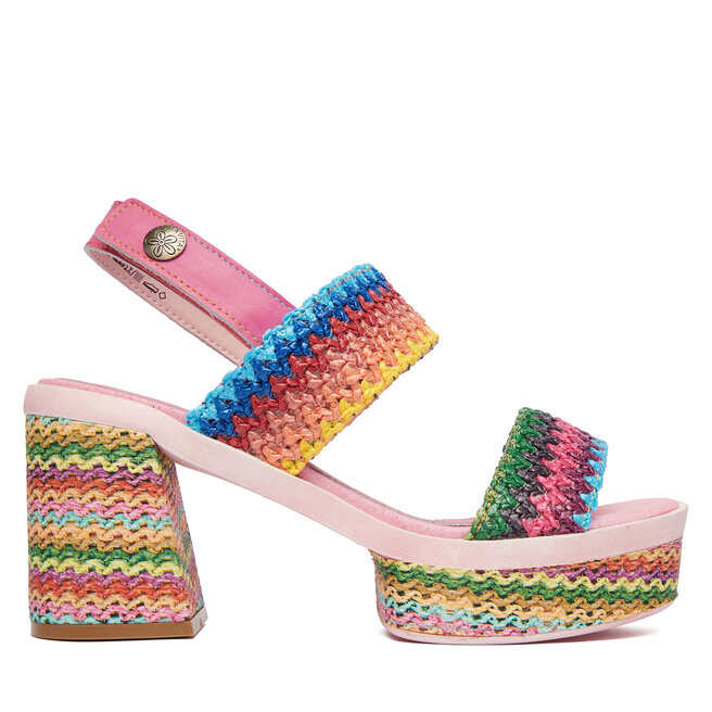 Sandały Laura Vita Noao 03 Różowy - kobiece