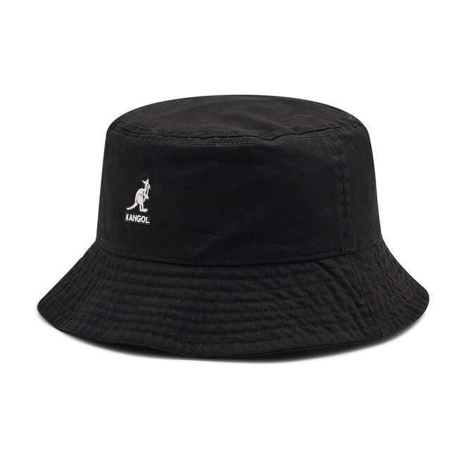 Kapelusz Kangol Bucked Washed - Czarny