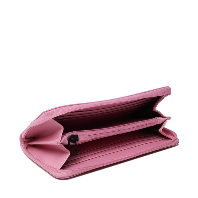Rains Velká dámská peněženka Rains Wallet 16260 Pink Sky
