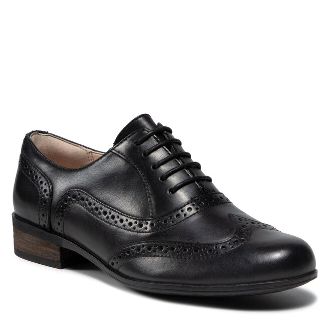 Oxford Clarks Hamble Oak 203467134 Black Leather