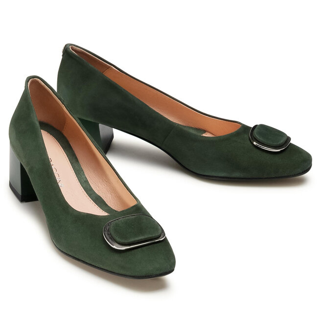 Baldaccini Pantofi Baldaccini 1539500 Zielony Zamsz Butelka