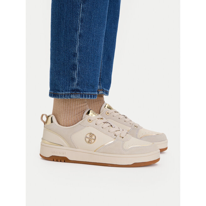 Sneakersy Nine West EO-RLY-N2601 Kremowy