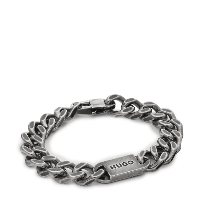 Hugo Karkötő Hugo E-Functional1-Bracelet Silver 041