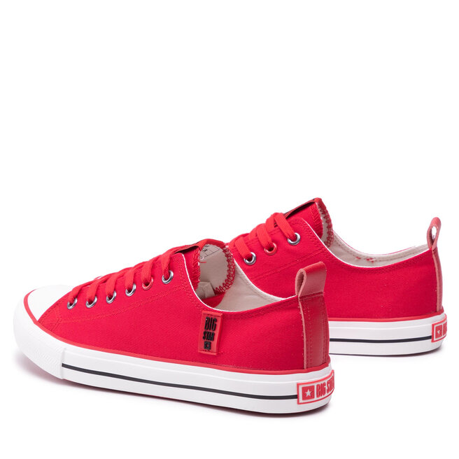 Big Star Shoes Sneakers Big Star Shoes JJ174063 Red