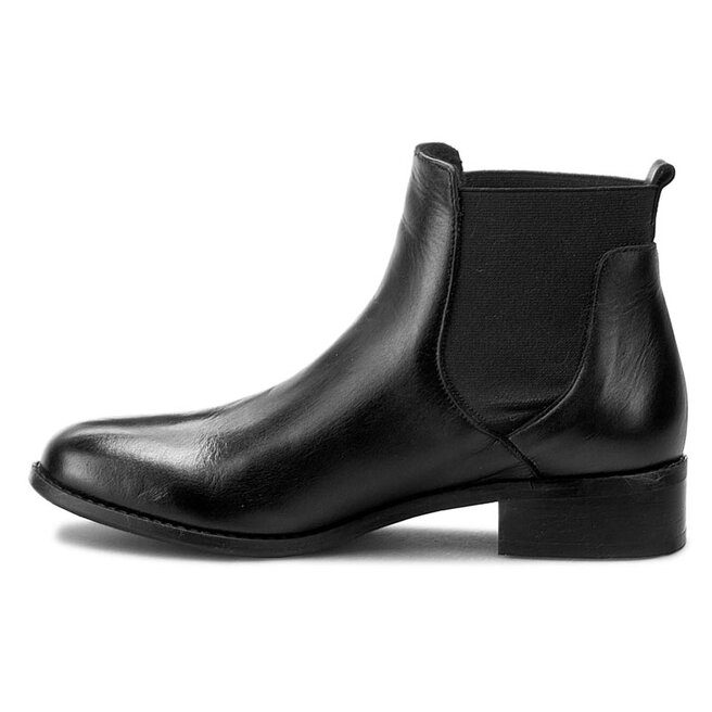 Sagan Botki Sagan 2747 Czarne Lico