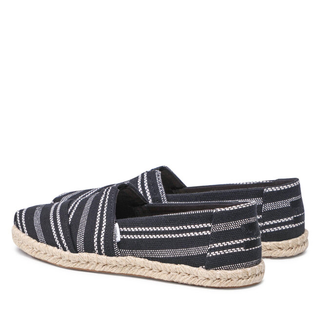 Toms Еспадрили Toms Alpargata Rope 10017852 Black Global Stripe