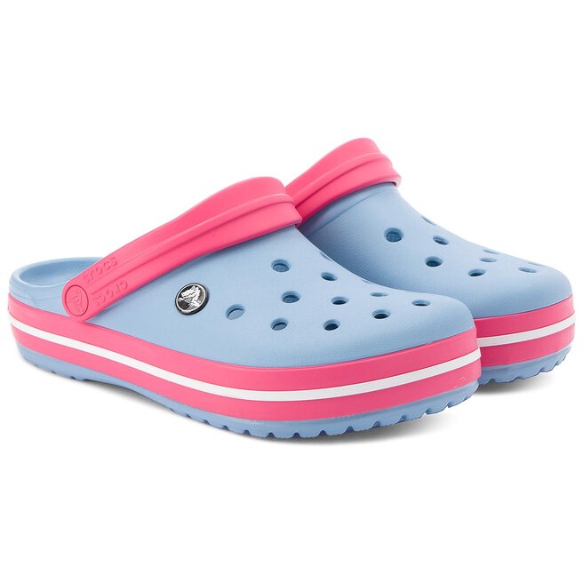 Crocs chambray blue paradise clearance pink