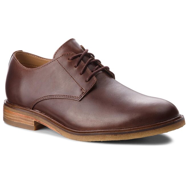 Clarks clarkdale moon top dark tan leather