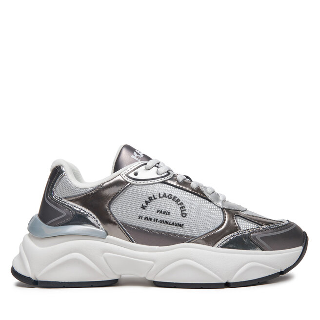 Sneakersy KARL LAGERFELD Komet - Srebrny