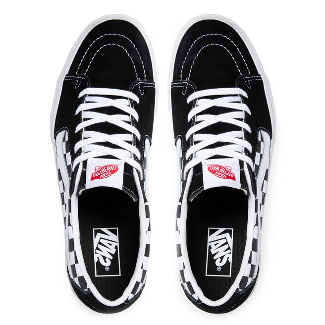 Vans Scarpe sportive Vans Sk8-Low VN0A4UUK4W71 (Canvas/Suede)Blkchckrbrd