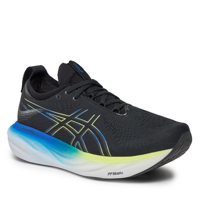 Asics Pantofi Asics Gel-Nimbus 25 1011B547 Black/Glow Yellow 004