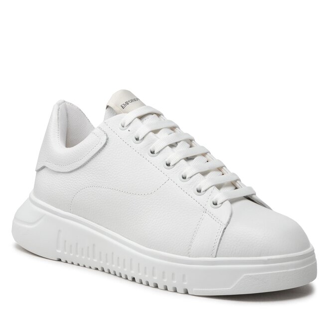 Sneakers Emporio Armani X4X264 XF532 00001 White 00001 imagine noua