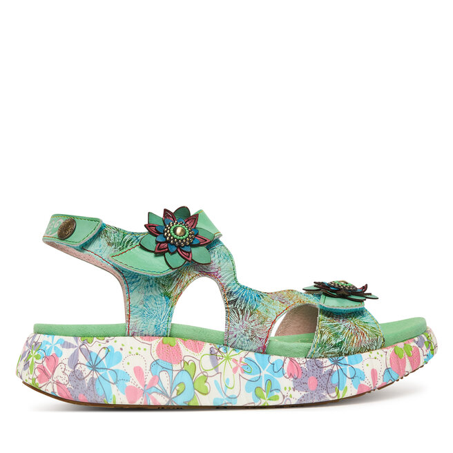 Sandały Laura Vita Nikito 03 Turkusowy - kobiece