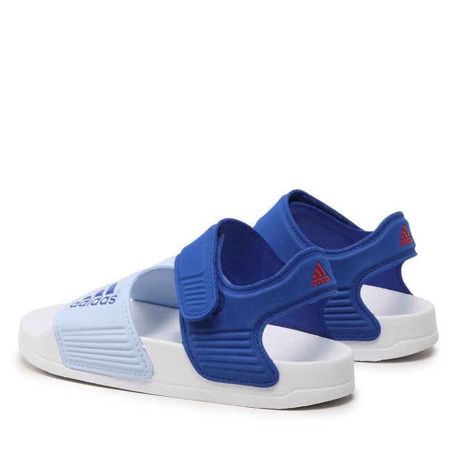 adidas Sandály adidas adilette Sandal K H06444 Lucid Blue/Blue dawn/Bright Red