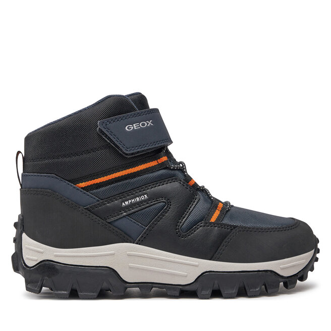 Kozaki Geox J Himalaya Boy B Abx J46FRD 050FU - S Granatowy