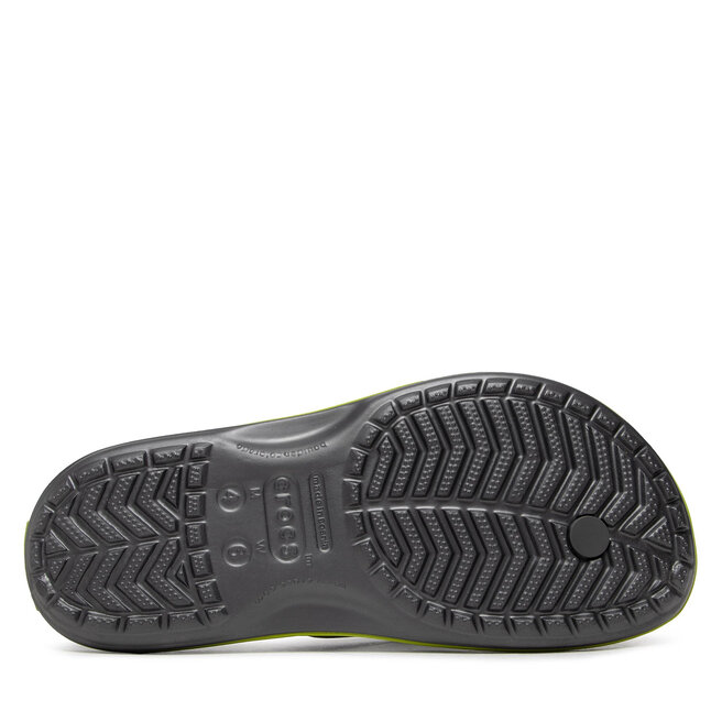 Crocs Žabky Crocs Crocband Flip 11033 Graphite/Volt Green