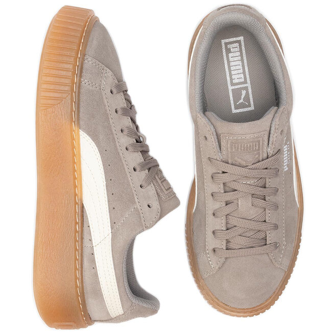 Puma rock ridge suede platform sneakers top